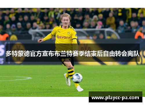 多特蒙德官方宣布布兰特赛季结束后自由转会离队 多特蒙德官方宣布布兰特赛季结束后自由转会离队